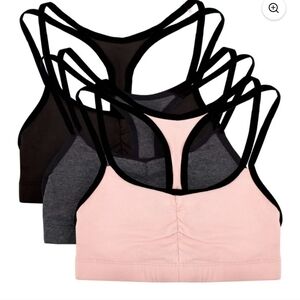 Fruit Of The Loom Cotton Bras Large NEW